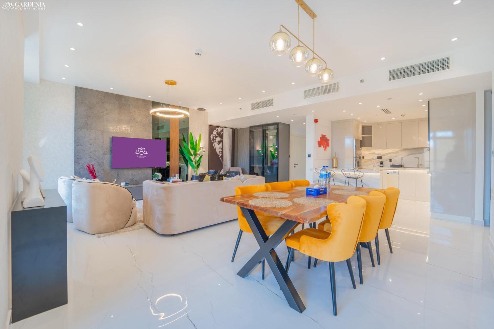 Jbr Amwaj 4 , Upgraded Sea And Ain Dubai Views, 2M Walk To Beach By Gardenia Suitse المظهر الخارجي الصورة