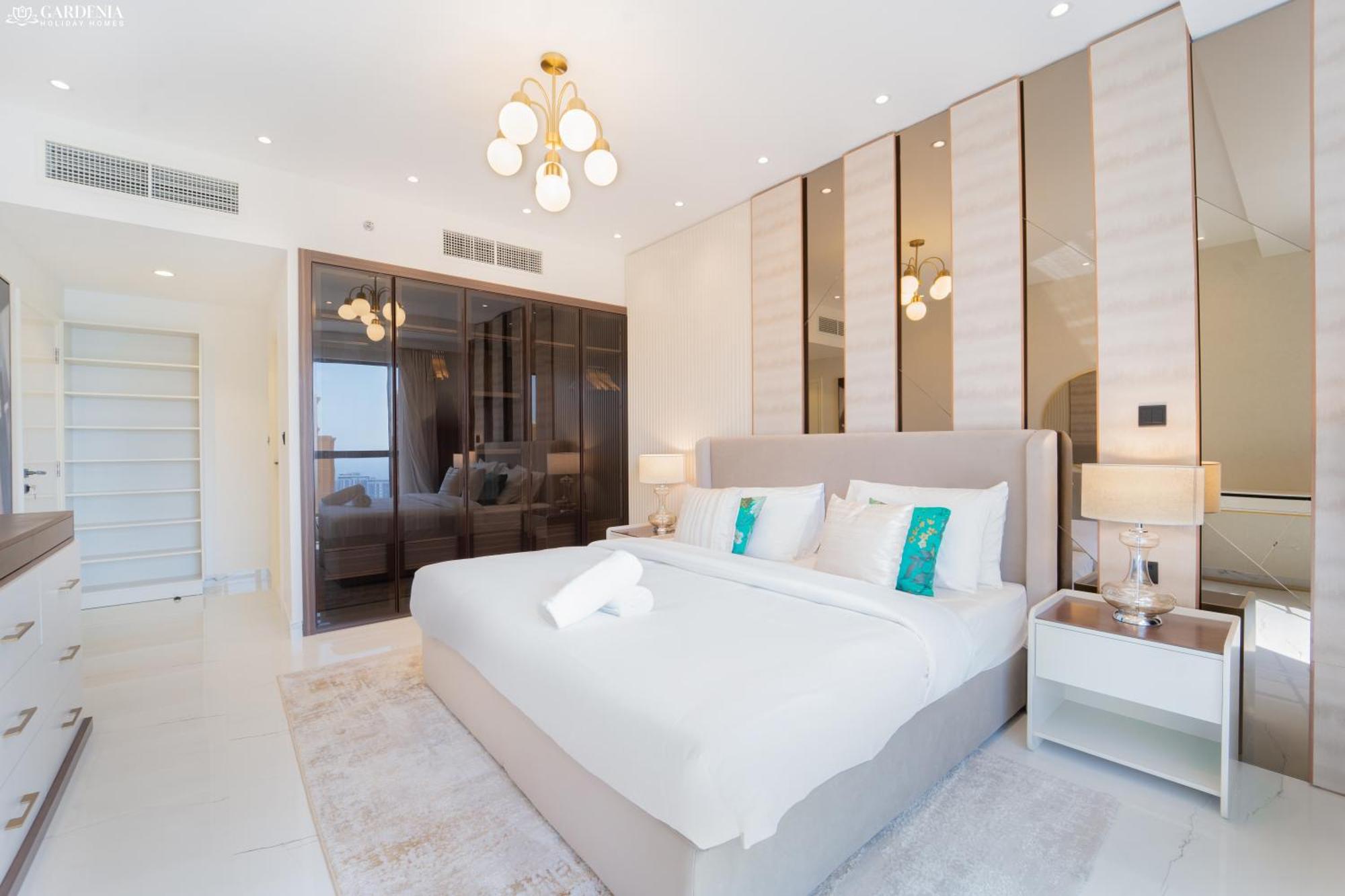 Jbr Amwaj 4 , Upgraded Sea And Ain Dubai Views, 2M Walk To Beach By Gardenia Suitse المظهر الخارجي الصورة