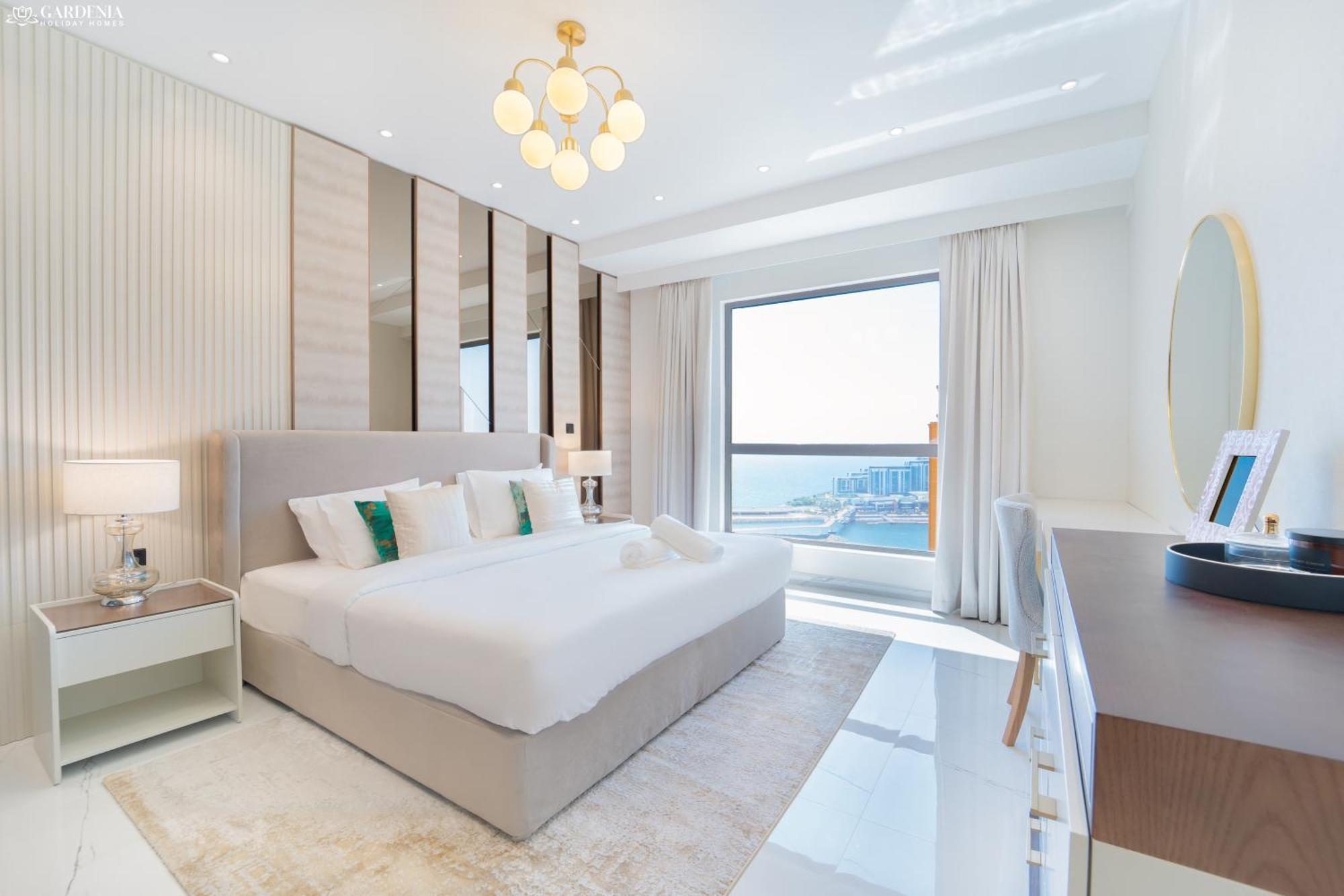 Jbr Amwaj 4 , Upgraded Sea And Ain Dubai Views, 2M Walk To Beach By Gardenia Suitse المظهر الخارجي الصورة