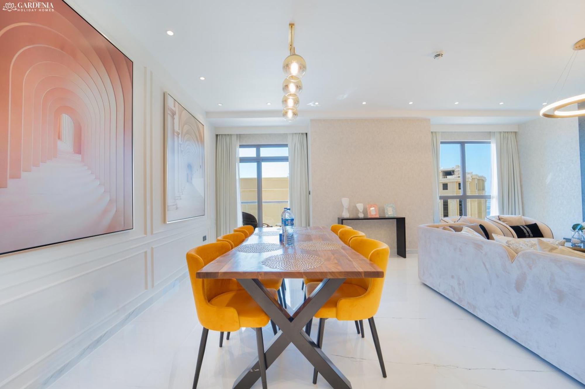 Jbr Amwaj 4 , Upgraded Sea And Ain Dubai Views, 2M Walk To Beach By Gardenia Suitse المظهر الخارجي الصورة