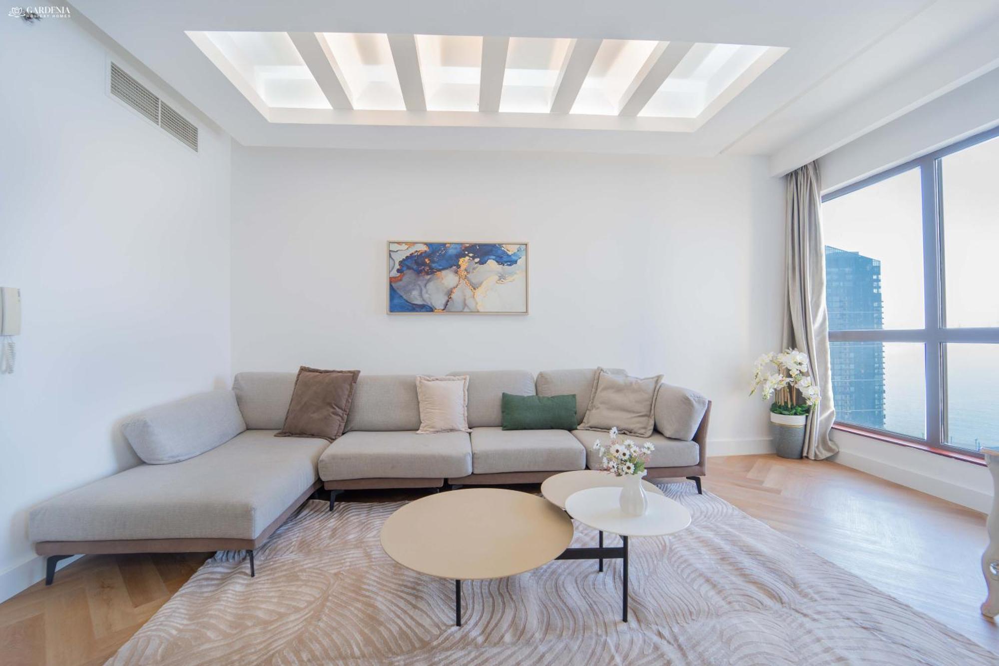 Jbr Amwaj 4 , Upgraded Sea And Ain Dubai Views, 2M Walk To Beach By Gardenia Suitse المظهر الخارجي الصورة