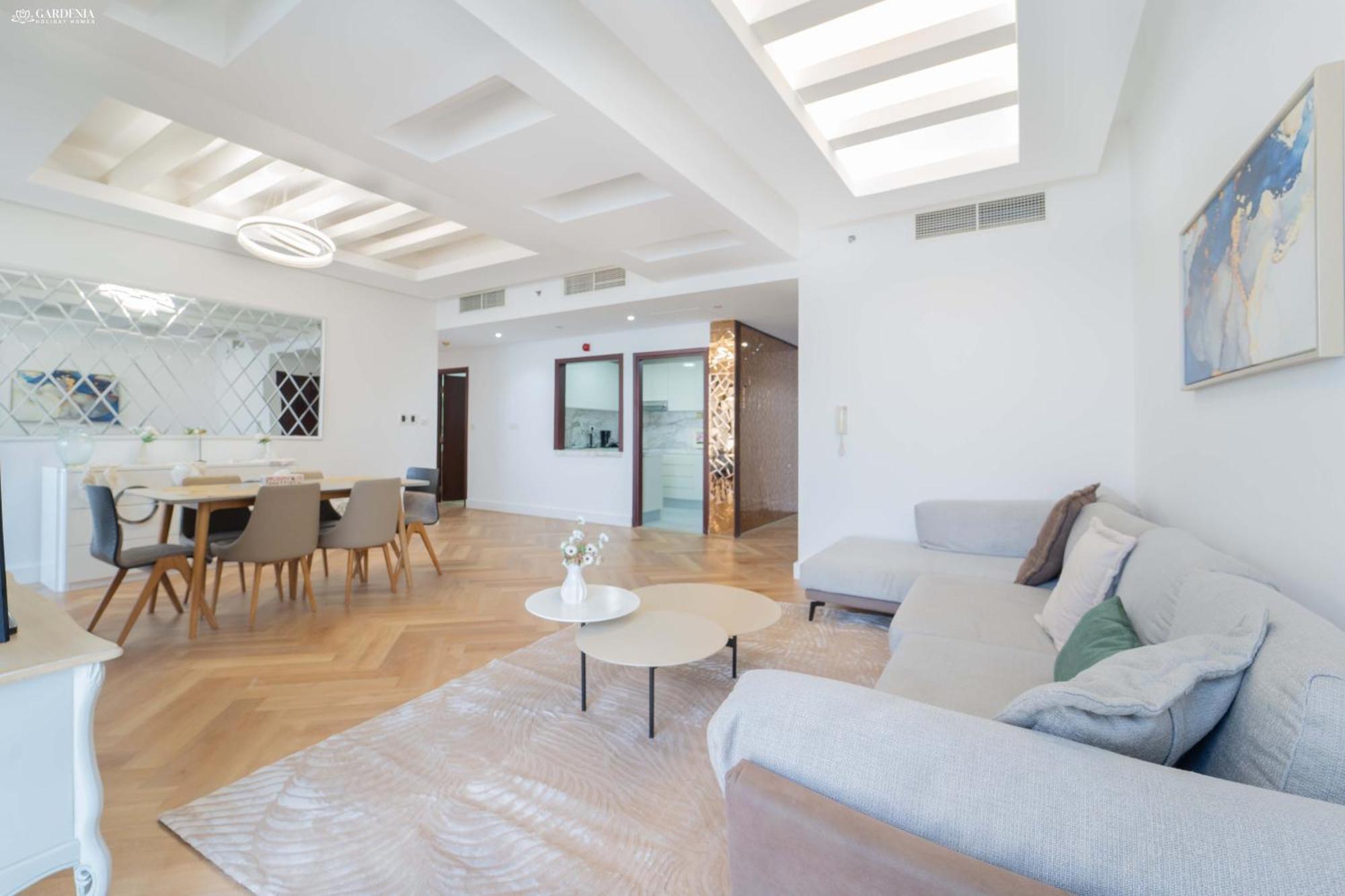 Jbr Amwaj 4 , Upgraded Sea And Ain Dubai Views, 2M Walk To Beach By Gardenia Suitse المظهر الخارجي الصورة