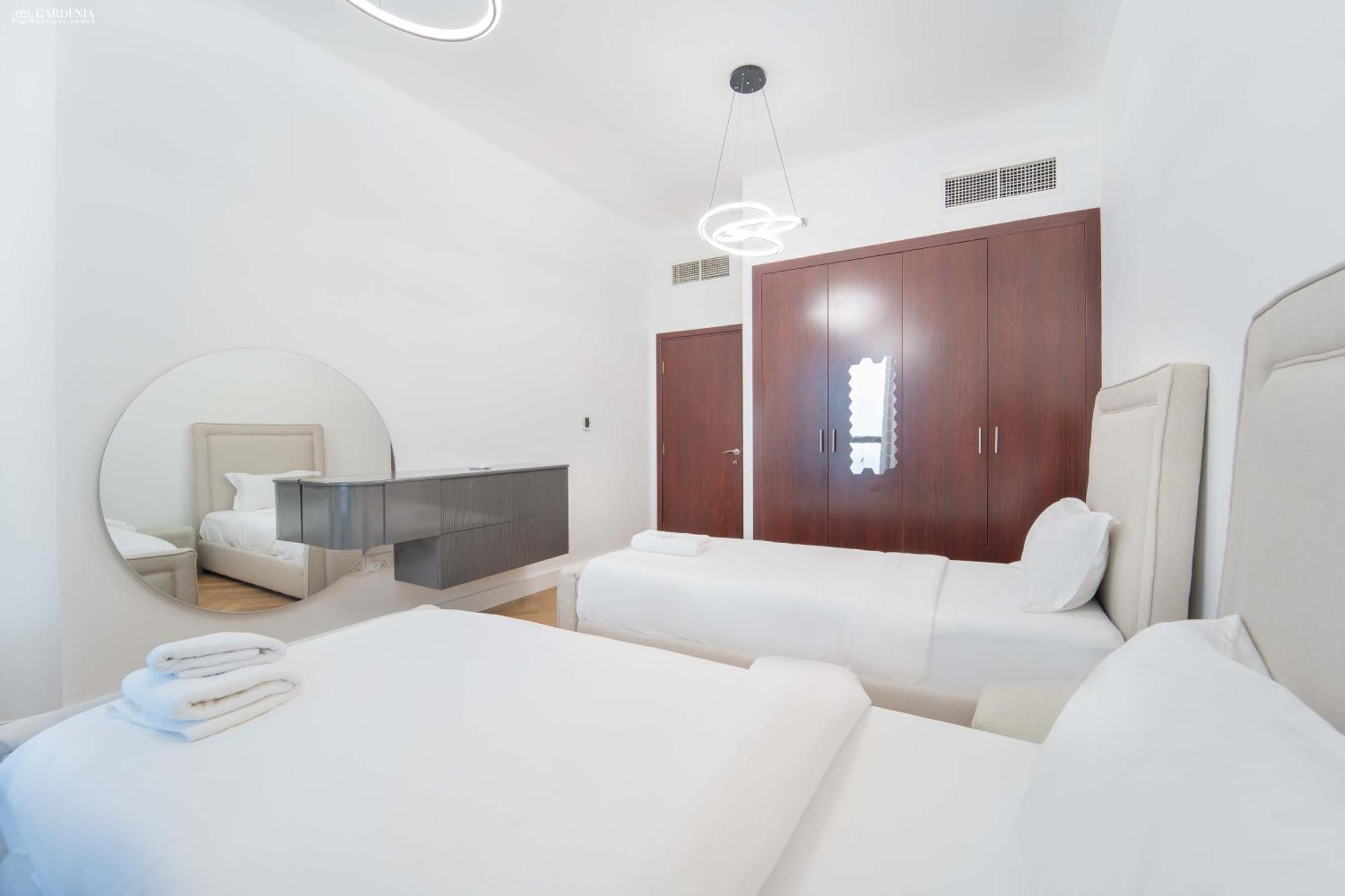 Jbr Amwaj 4 , Upgraded Sea And Ain Dubai Views, 2M Walk To Beach By Gardenia Suitse المظهر الخارجي الصورة